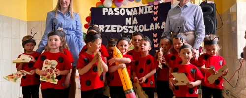 Pasowanie na Przedszkolaka - Grupa Biedronki 