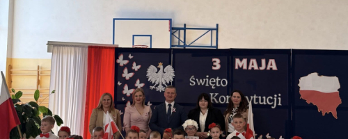 MAŁE GŁOSY, WIELKA PAMIĘĆ - PRZEDSZKOLNA UROCZYSTOŚĆ 3 MAJA